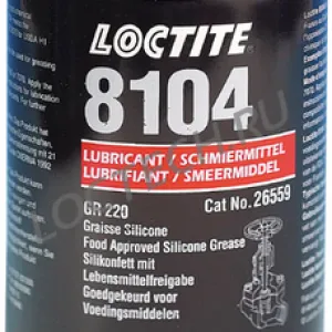 Смазка силиконовая для пищевой промышленности Loctite 8104, 1L